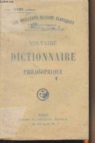 Dictionnaire philosophique