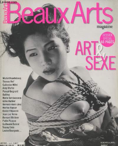 Beaux Arts magazine - n278 aot 2007 - Dossier spcial 60 pages : Art & sexe