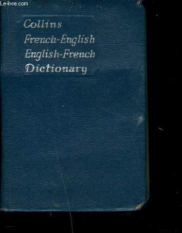 COLLINS FRENCH GEM DICTIONARY. ENGLISH-FRENCH / FRENCH-ENGLISH