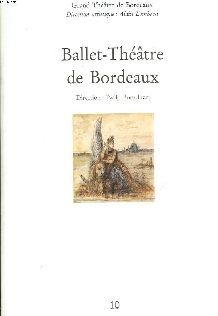 BALLET-THEATRE DE BORDEAUX.