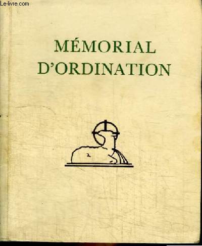 MEMORIAL D'ORDNIATION