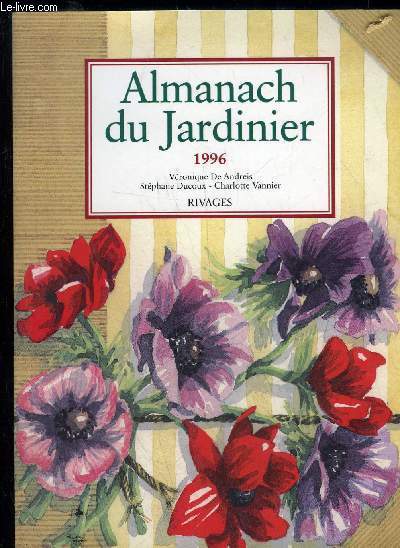 ALMANACH DU JARDINIER 1996