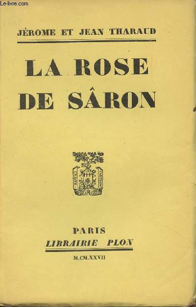 La rose de Sron - (Edition originale)