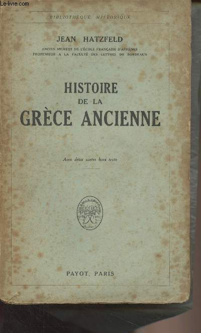 Histoire de la Grce ancienne - 