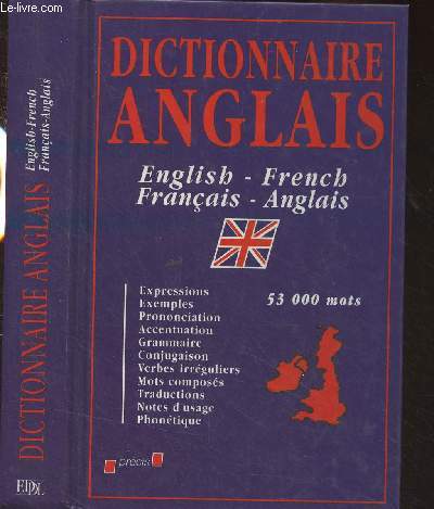 Dictionnaire Collins Franais/anglais Anglais/franais