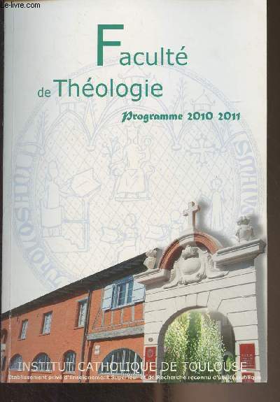 Facult de Thologie - Programme 2010-2011