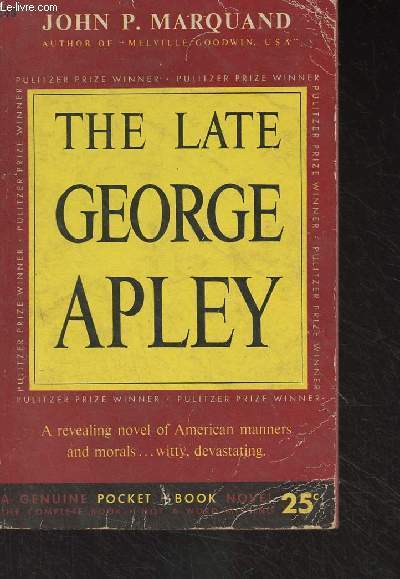 The Late George Apley - 