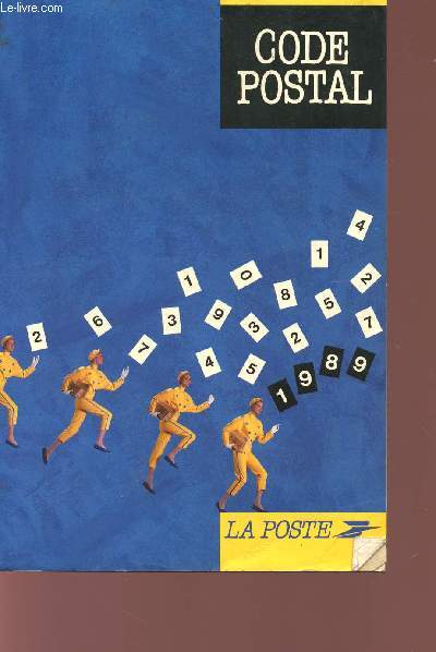 CODE POSTAL - EDITION 1989 - ANNUAIRE.