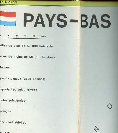 CARTE DUS PAYS-BAS.