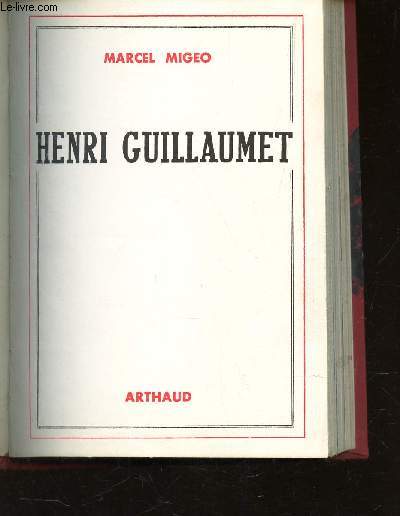 HENRI GUILLAUMET -