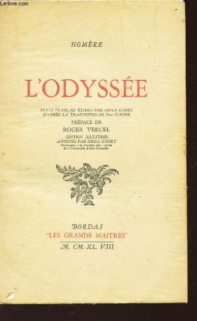 L'ODYSSE / COLLECTION 