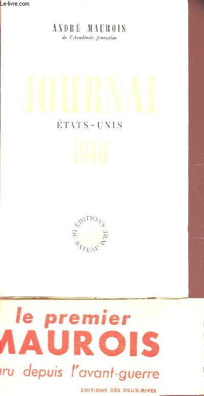 JOURNAL ETAT UNIS - 1946
