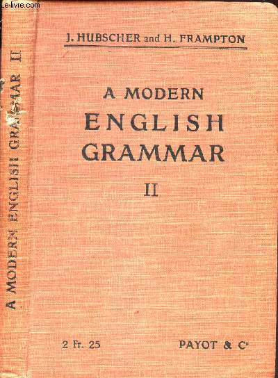 A MODERN ENGLISH GRAMMA - II.