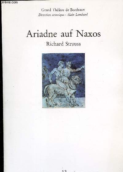 ARIADNE AUF NAXOS - RICHARD STRAUSS
