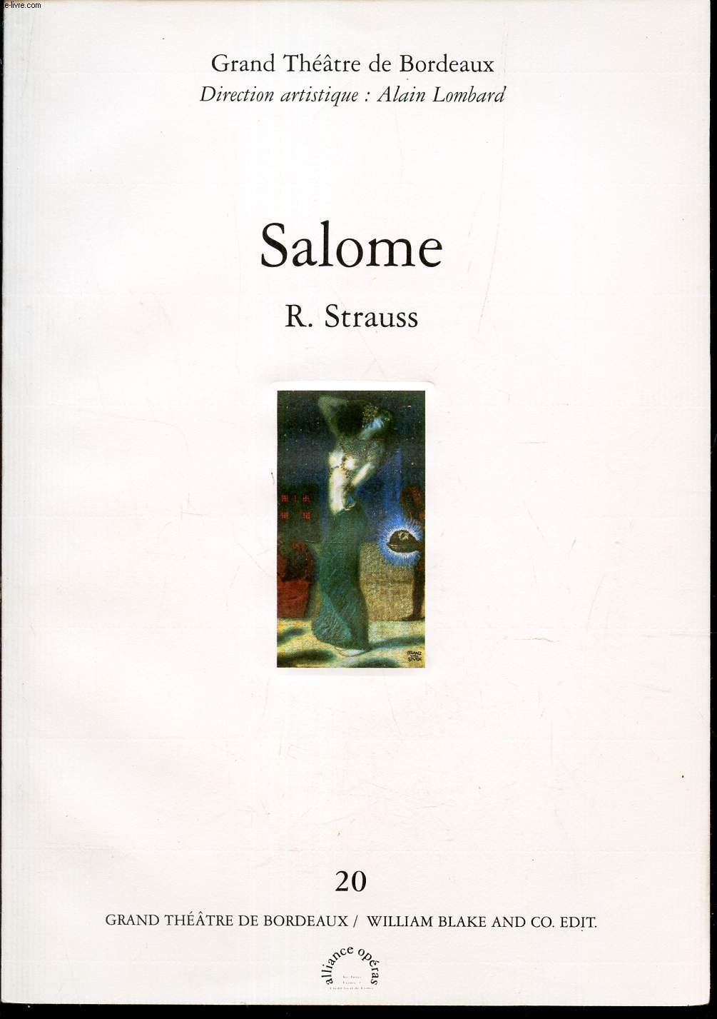 SALOME - R. STRAUSS / N20.