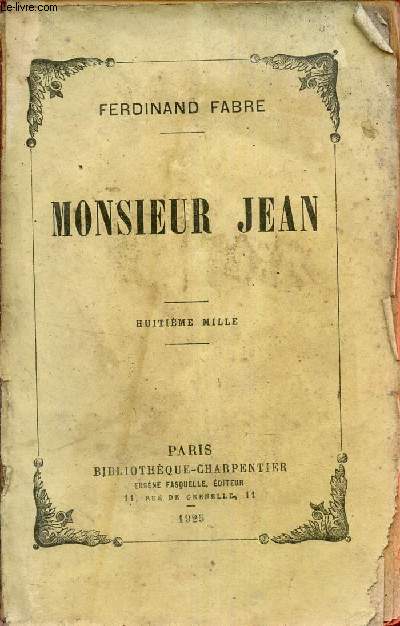 Monsieur Jean.