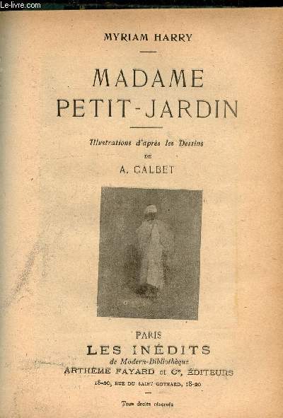 Madame Petit-Jardin.