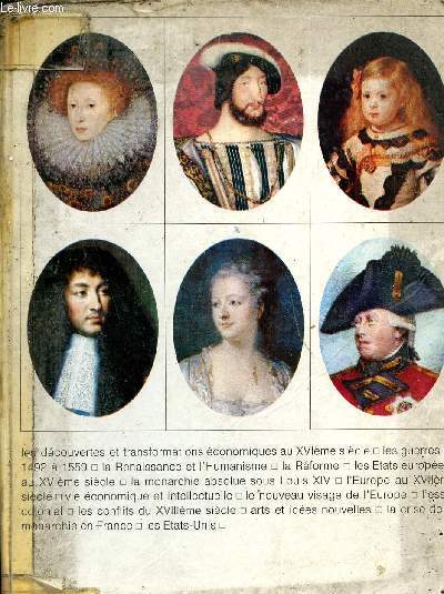 1492-1789 la renaissance et les temps modernes - 4e Collection Isaac.