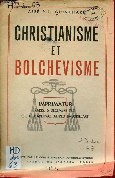 Christianisme et Bolchevisme.