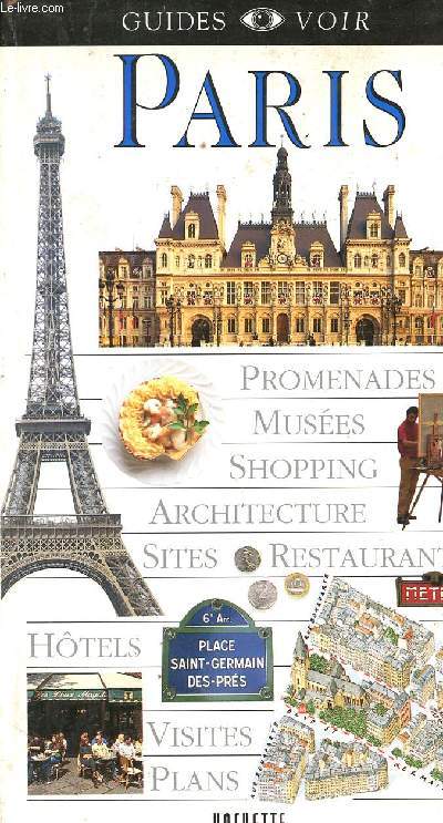 Guides voir - Paris - Collection Guides Bleus.