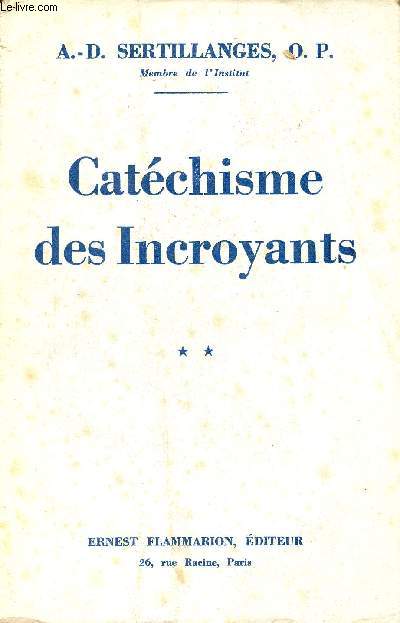 Catchisme des Incoryants - Tome 2.