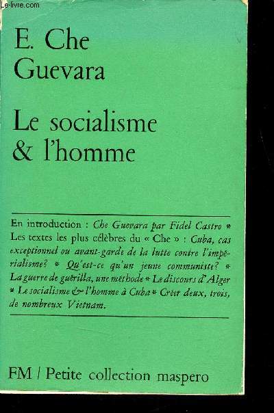 Le socialisme & l'homme - Collection petite collection maspero n19.