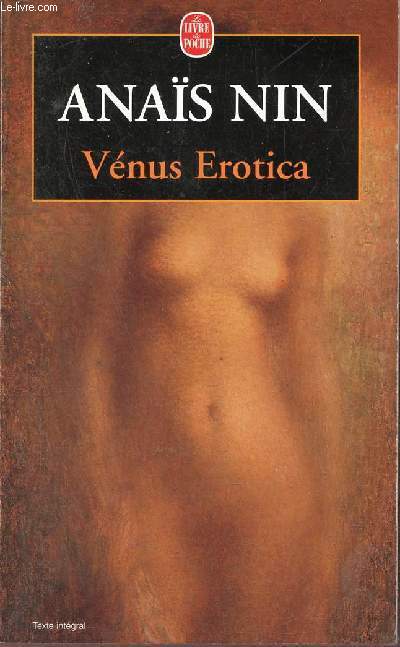 Venus erotica - Collection le livre de poche n5441.