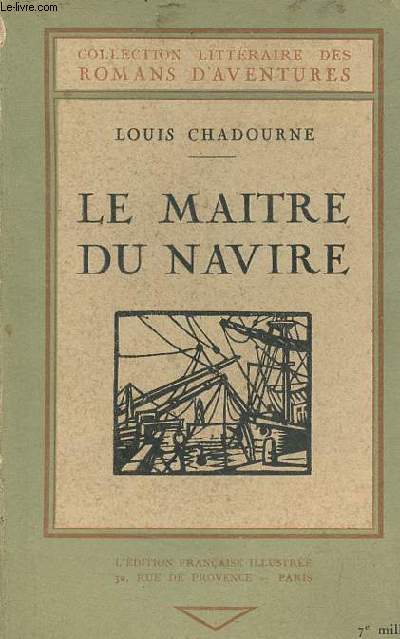 Le Matre du Navire - Collection littraire des romans d'aventures.
