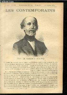 Comte de Falloux (1811-1887). LES CONTEMPORAINS N209