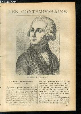 Lavoisier (1743-1794). LES CONTEMPORAINS N 414