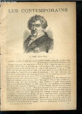 Cuvier (1769-1832). LES CONTEMPORAINS N 427