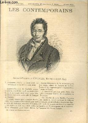 Augustin-Pyramus de Candolle, botaniste (1778-1841). LES CONTEMPORAINS N 722