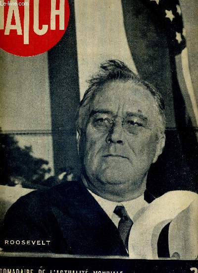 MATCH N 42 - 20 avril 1939 - Roosevelt ne veut pas que l'Europe prisse - 24h de record sur le 