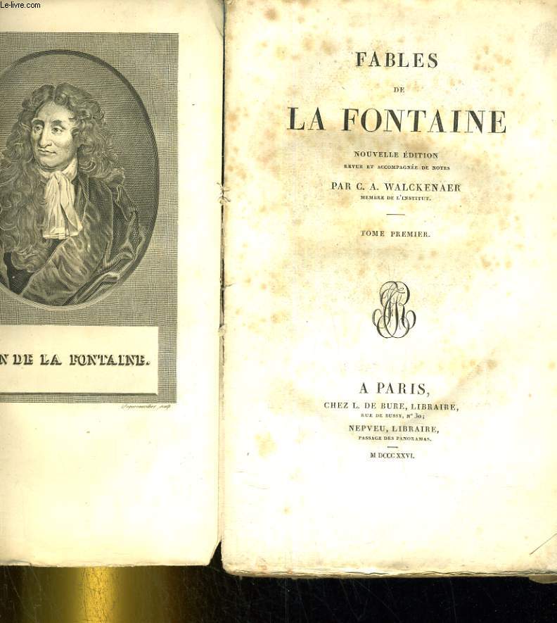 Fables de La Fontaine - Tomes I et II