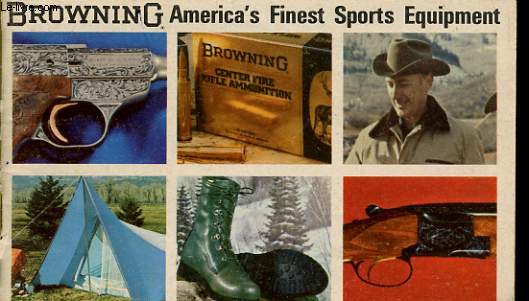 Browning, America's Finest Sports Equipment.