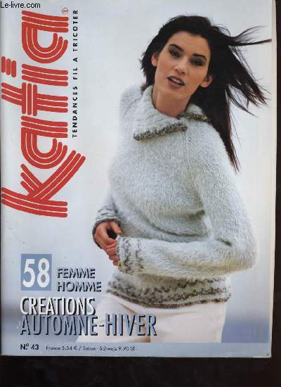 KATIA tendance fil  tricoter. crations automne-hiver. No. 43