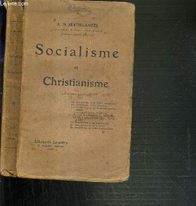 SOCIALISME ET CHRISTIANISME - 3me EDITION.