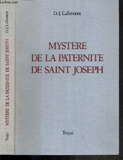 MYSTERE DE LA PATERNITE DE SAINT JOSEPH