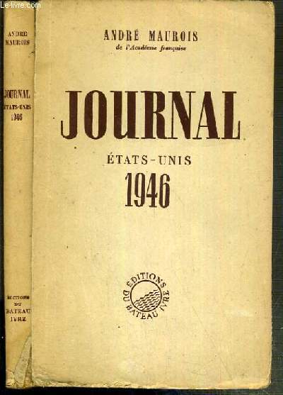 JOURNAL ETATS-UNIS 1946