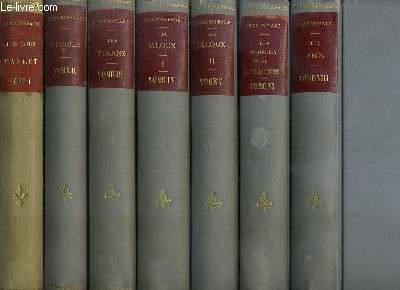OEUVRES COMPLETES DE W. SHAKESPEARE - 14 VOLUMES / 15 - TOME VII MANQUANT - I + II + III + IV + V + VI + VIII + IX + X + XI + XII + XIII + XIV + XV.