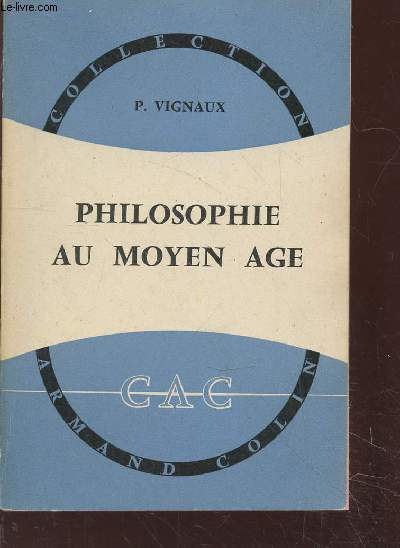 Philosophie au Moyen-Age (