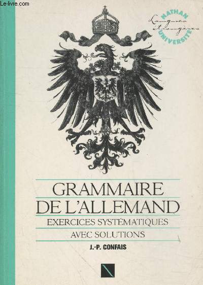 Grammaire de l'allemand : Exercices systmatiques avec solutions (Collection 