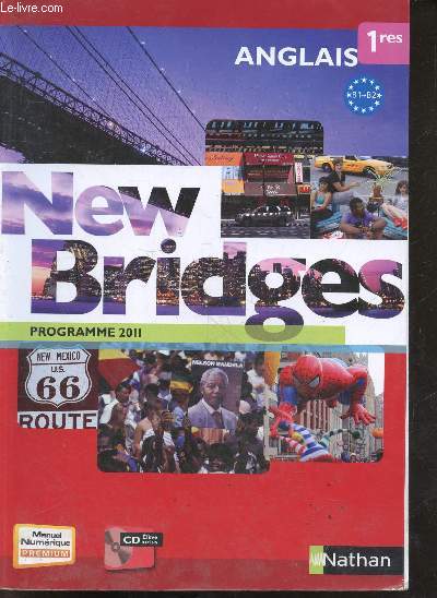 New Bridges - 1res - programme 2011 - cd lve inclus.