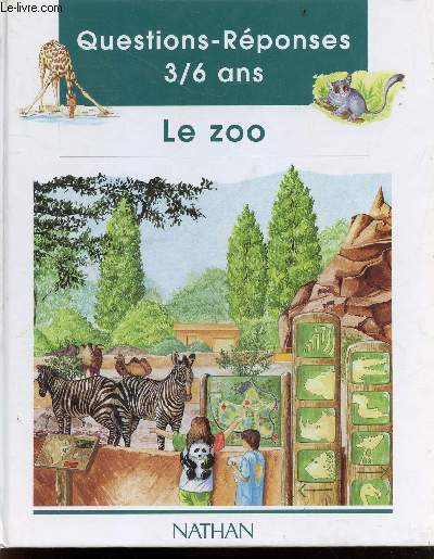 Le zoo - questions reponses 3/6 ans + activites pate a sel, puzzle
