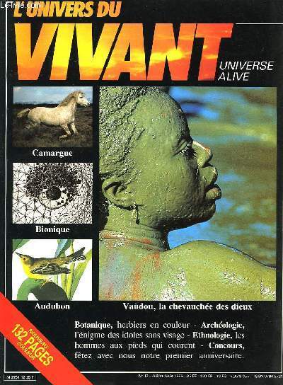 L'UNIVERS VIVANT N12 - JUILLET-AOUT 1986