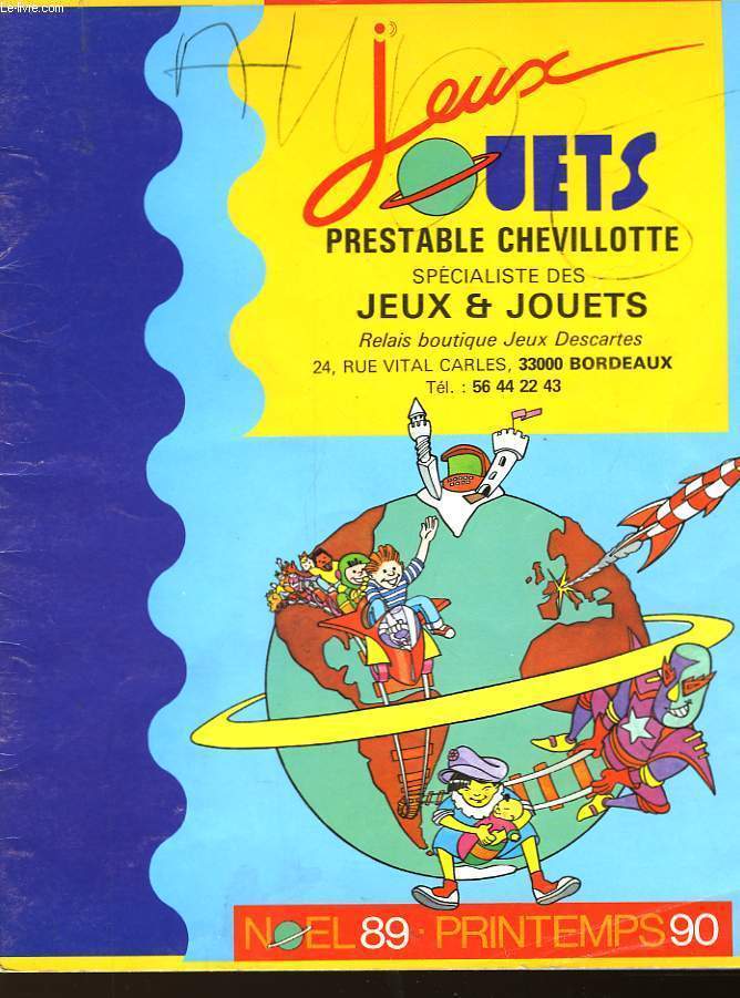 JEUX JOUETS - NOEL 89 - PRINTEMPS 90