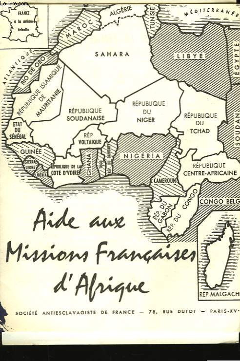 AIDE AUX MISSIONS FRANCAISES D'AFRIQUE