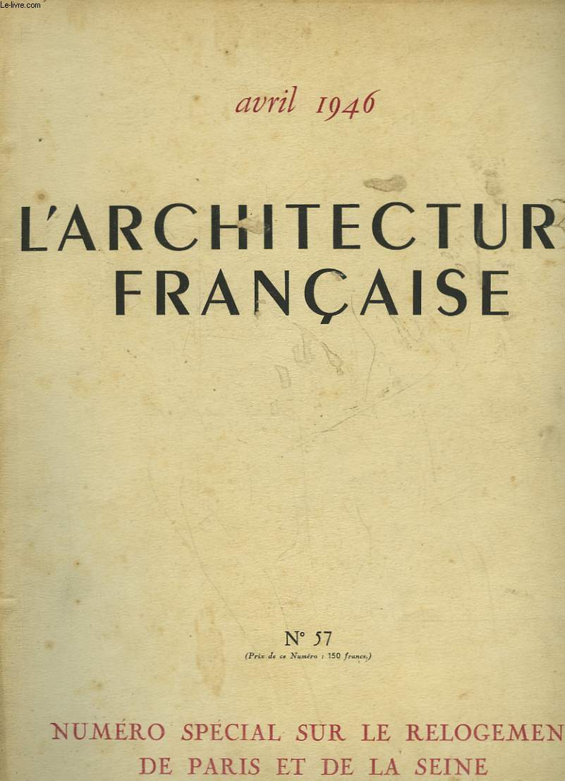 L'ARCHITECTURE FRANCAISE - N57