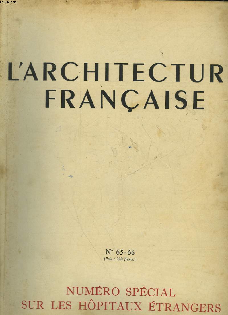L'ARCHITECTURE FRANCAISE - N65-66