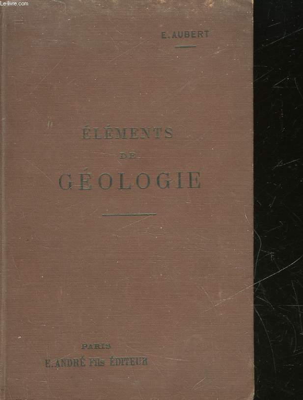 ELEMENTS DE GEOLOGIE